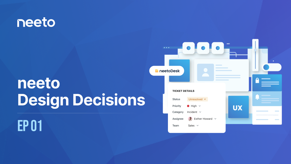 Introducing neeto design decision youtube series