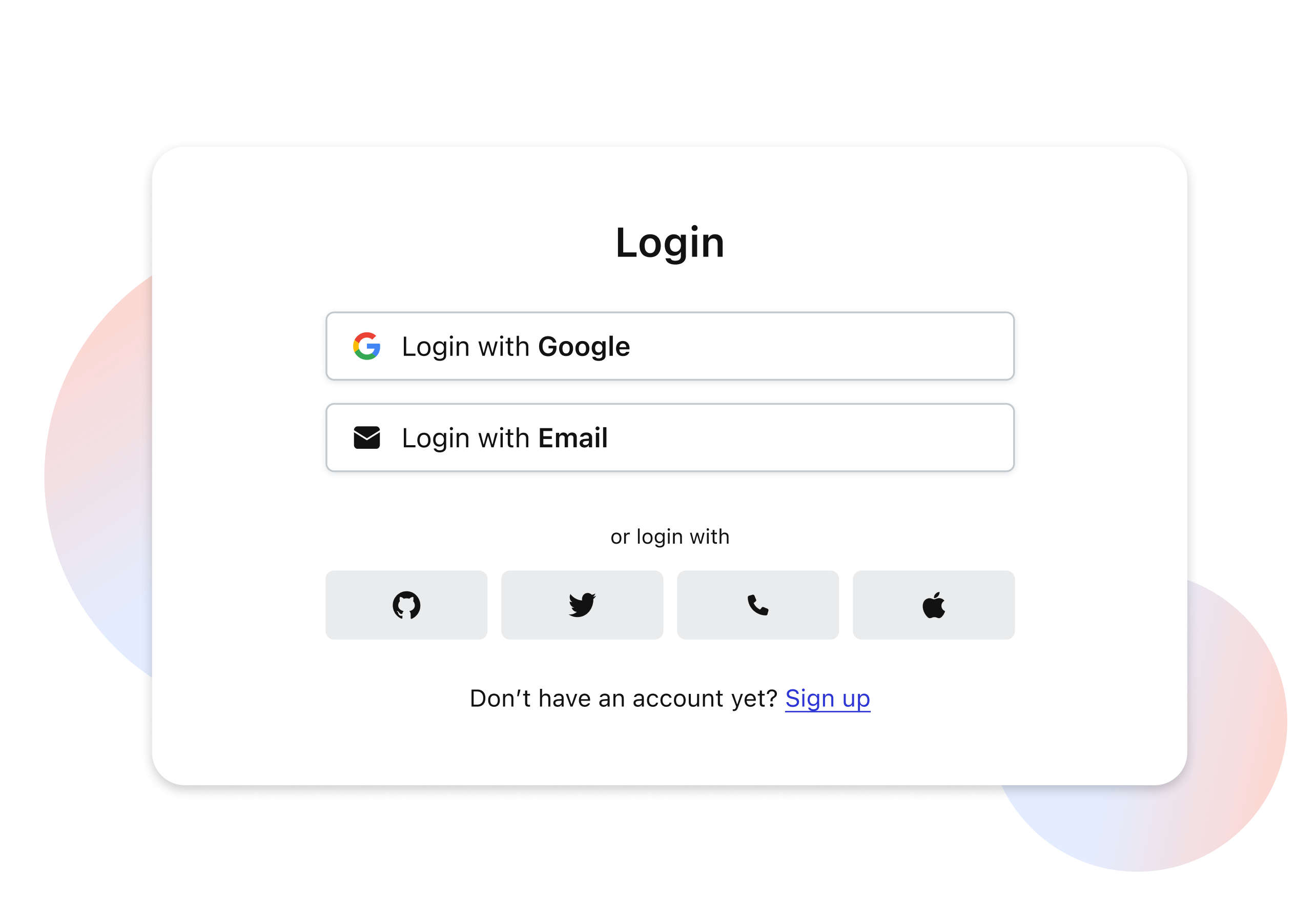 Google Sign In