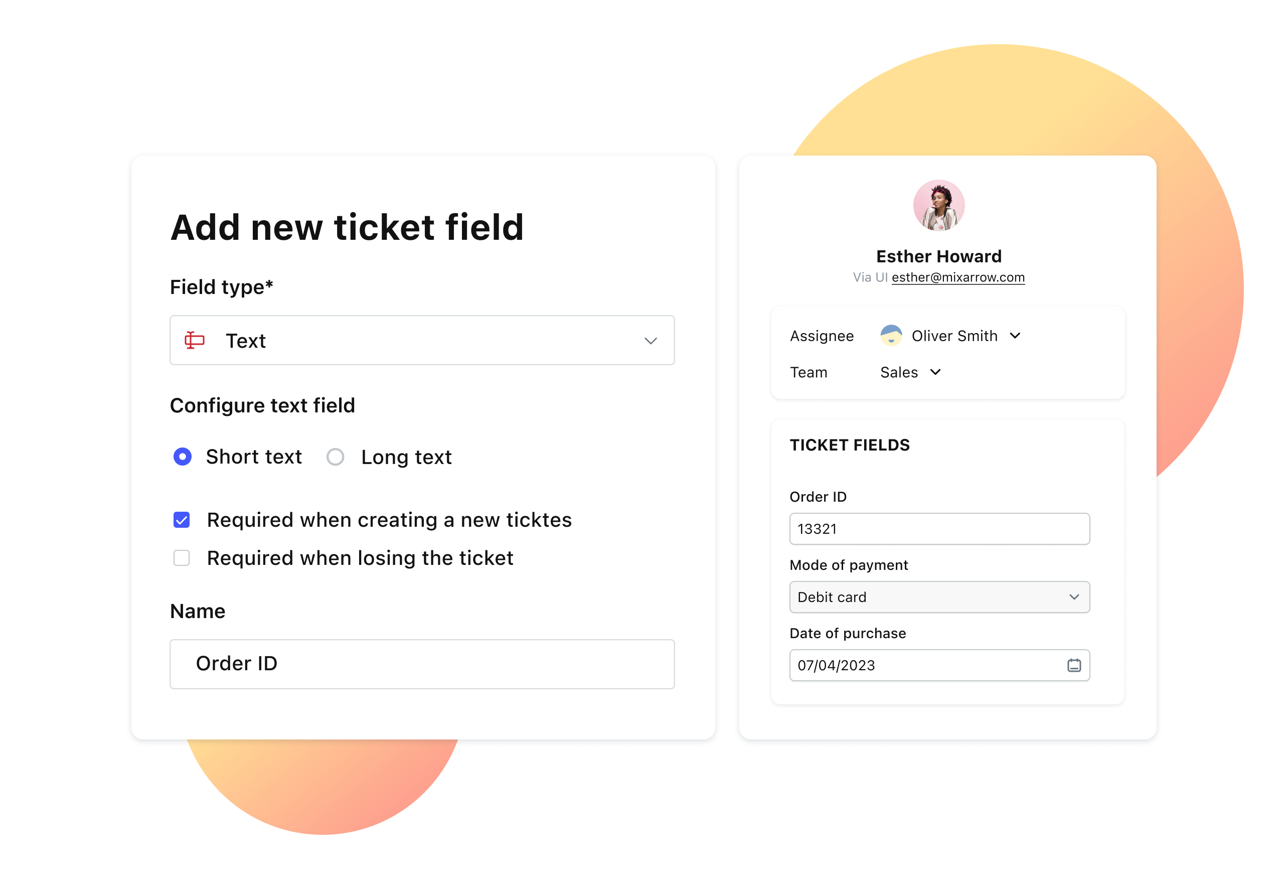 Custom Ticket Fields